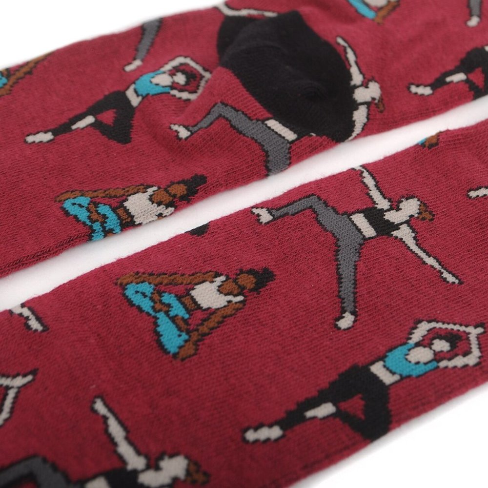 Women's Yoga Novelty Socks - Picture 2 of 4